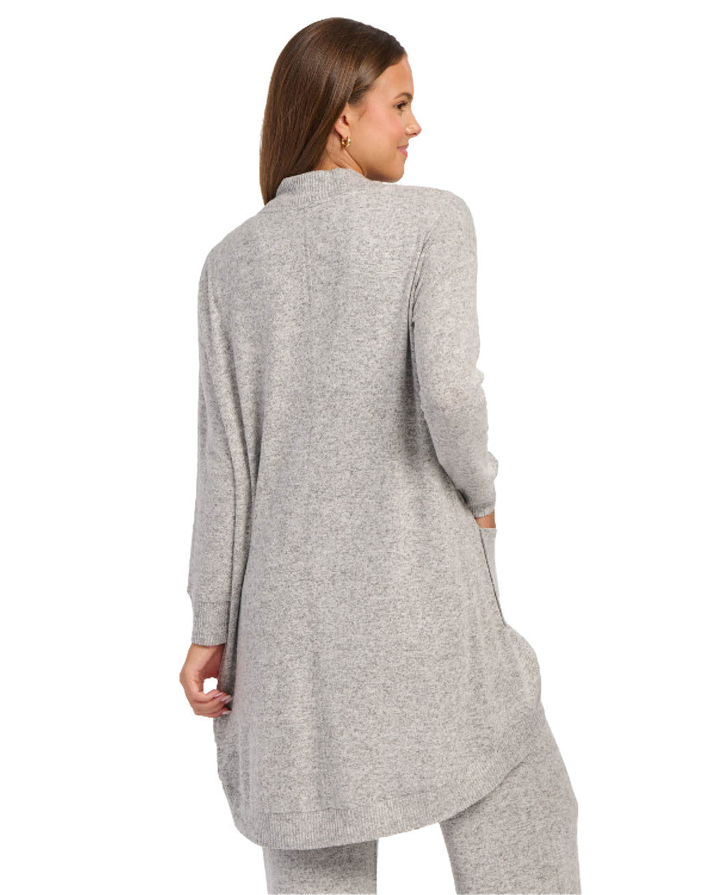 Women's Heather Cuddle Cardigan from Boxercraft