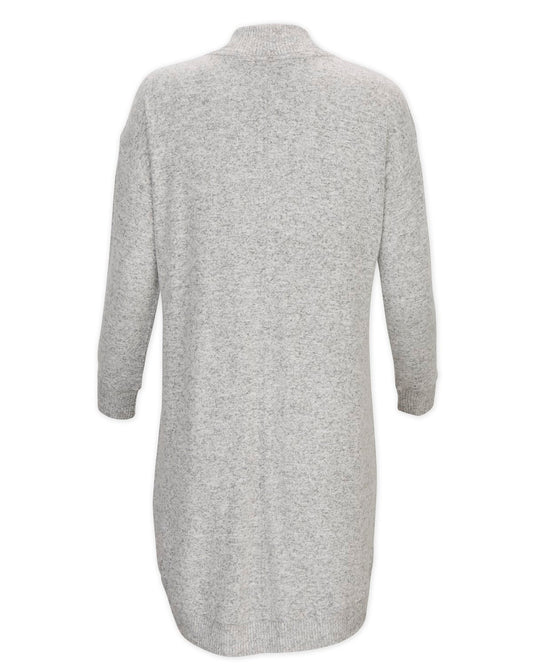 Women's Heather Cuddle Cardigan from Boxercraft