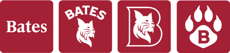 Coaster with Various Bates Logos 4 Pack