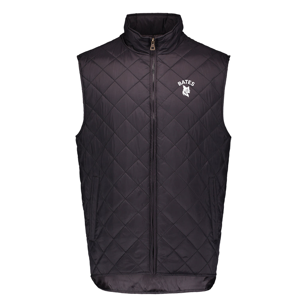 MV Sport Ladies Black Diamond Quilted Vest