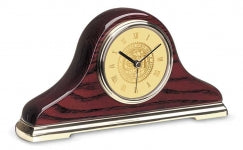 Mantel Clock with Bates Academia Seal
