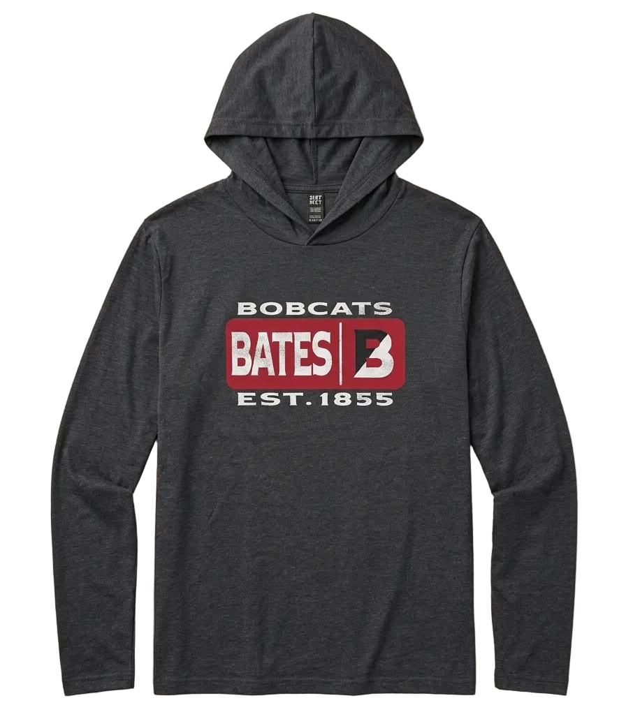Lightweight BOBCATS Split B Hoodded Tee