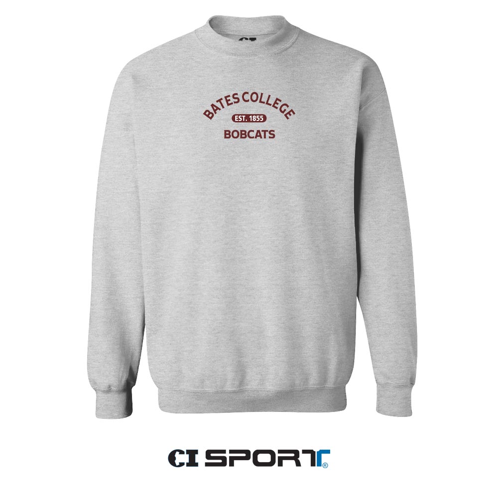 Bates College Caladesi Ash Crewneck Sweatshirt