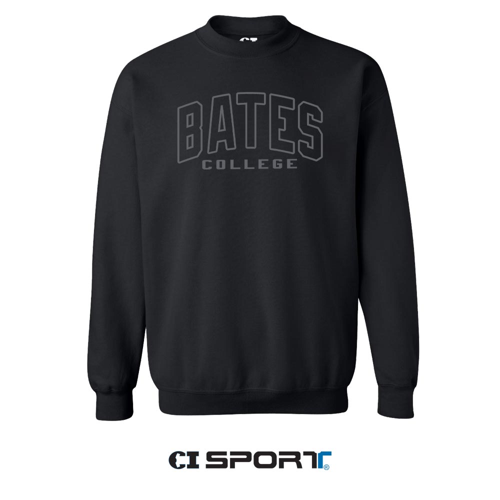 Black Outline Stealth Crewneck Sweatshirt