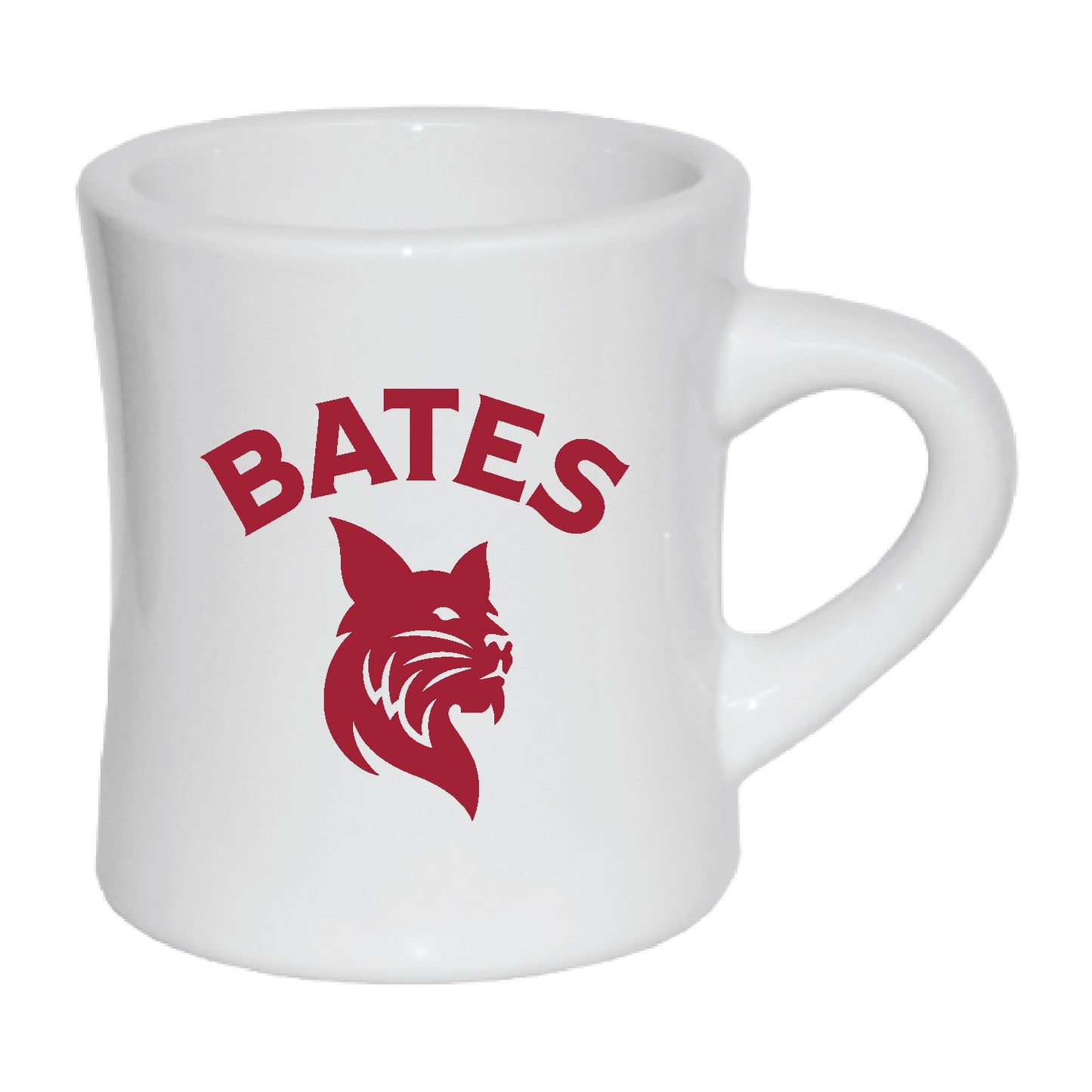10 oz. BATES over Bobcat Diner Mug
