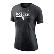 Women's Black Varsity Tee from Nike