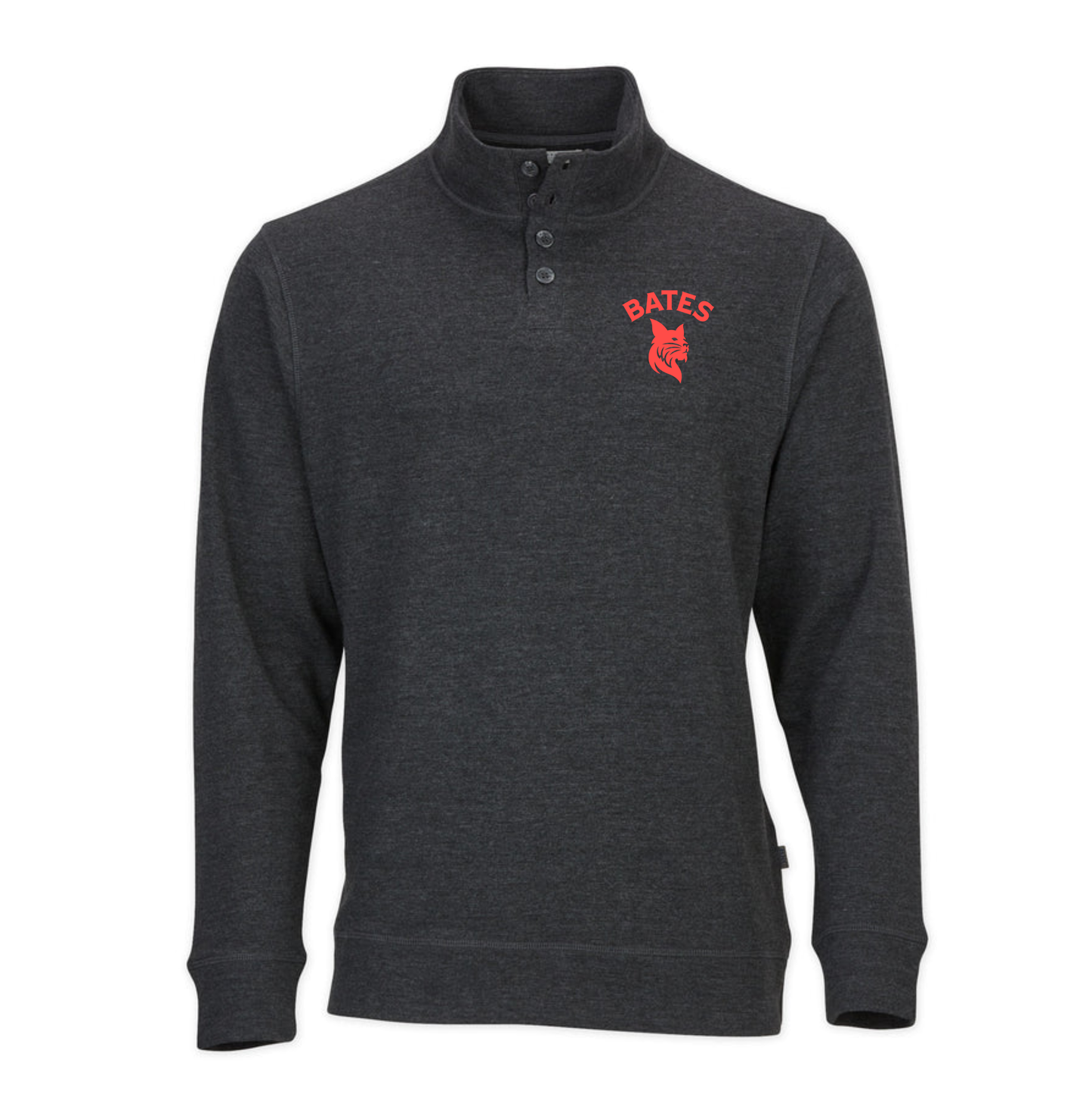 Men's French Terry Button Pullover from Boxercraft