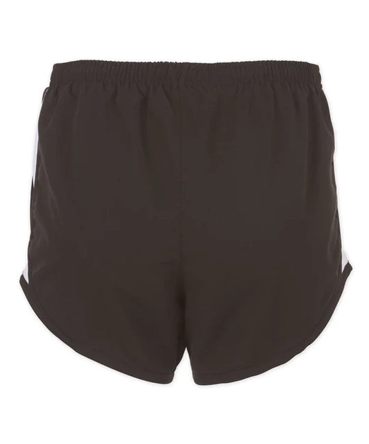 Women's Black & White Sport Short from Boxercraft