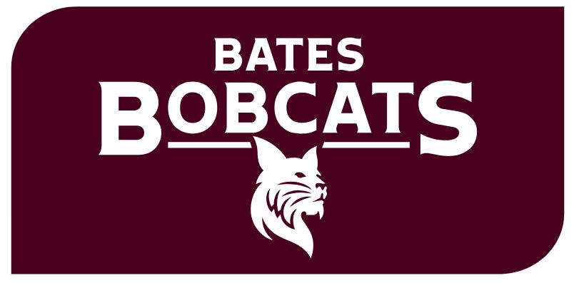 Maroon BATES BOBCATS Tee