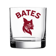 Rocks Glass, 14oz with BATES over Bobcat