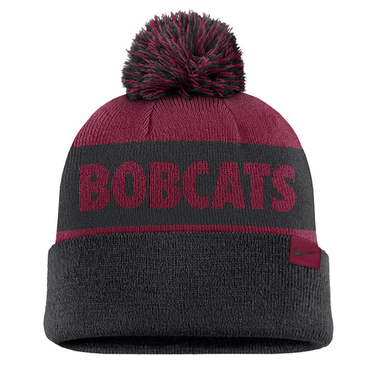 Peak Stripe Beanie Pom Hat from Nike