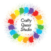 Crafty Queer Studio Pronouns Matter Sticker