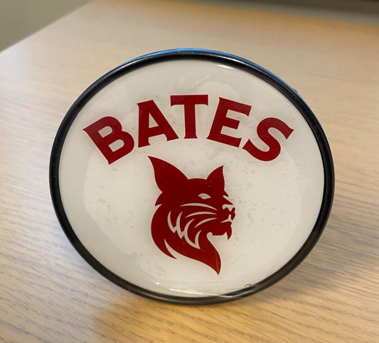 Tow Hitch Cover with BATES & Bobcat logo