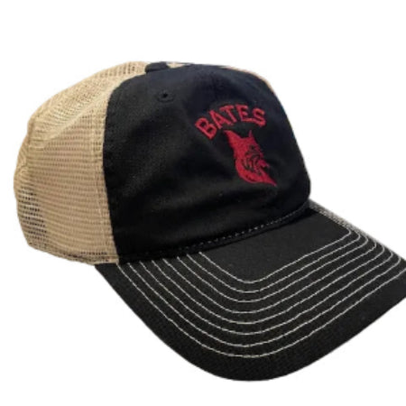 Soft-Washed Black Trucker Cap