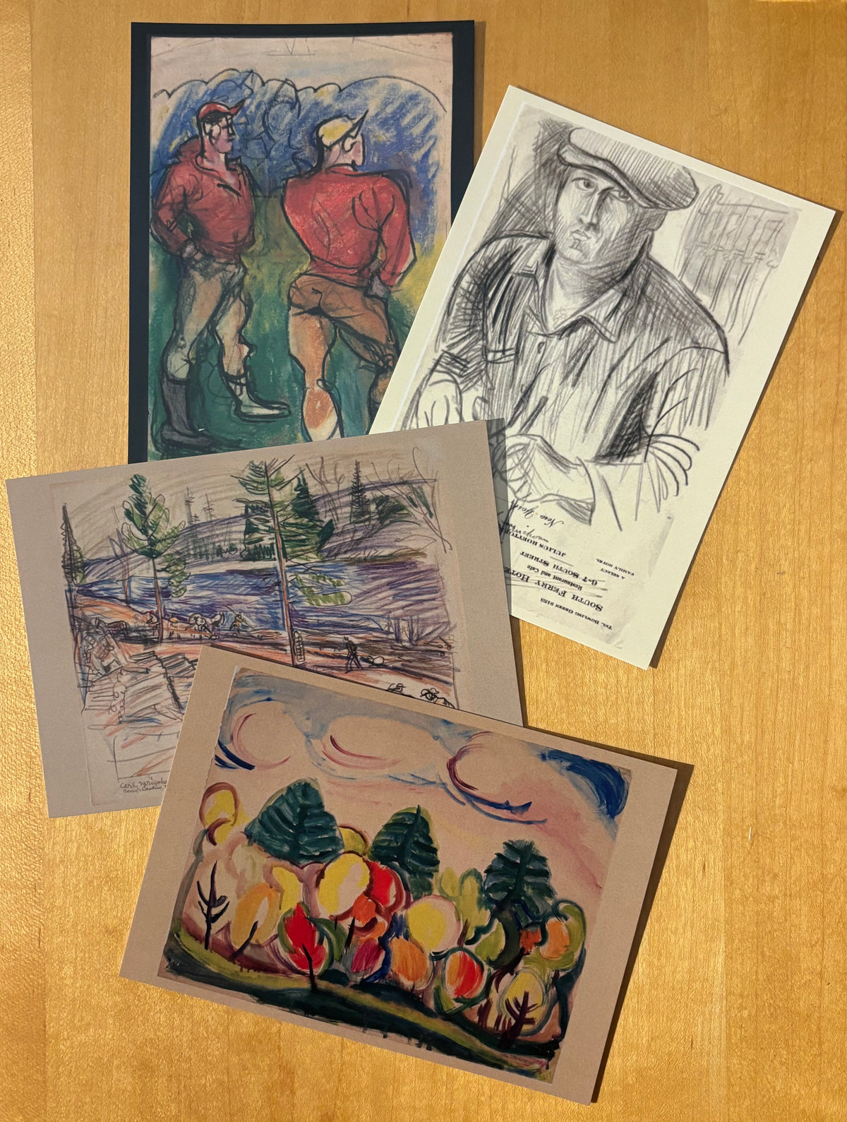 Carl Sprinchorn Postcards