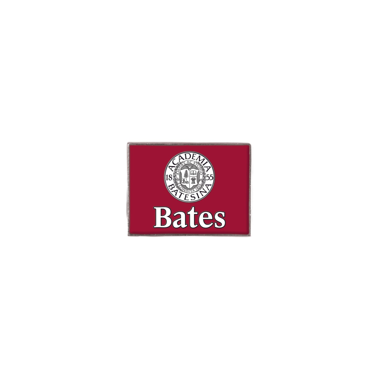 Lapel Pin with Academia Seal over Bates