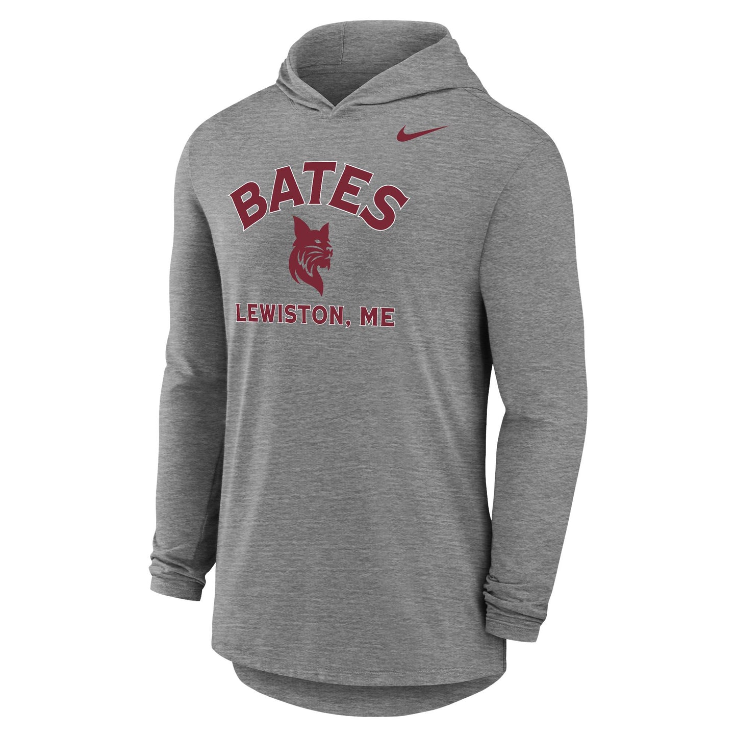 Bates Lewiston Dri-Fit® Long Sleeve Hooded Tee from Nike