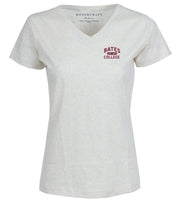 Boxercraft, Ladie's V-Neck Tee with BATES COLLEGE Est 1855 Icon