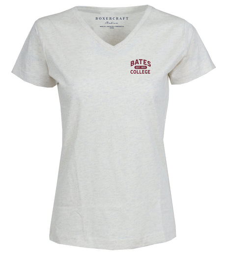 Women's Natural Heat V-Neck Tee from Boxercraft