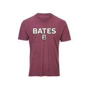 Maroon Heather Tri-Blend Tee from Boxercraft