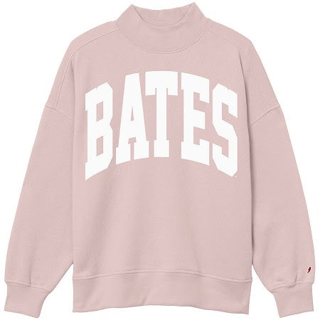 Women's Diana Mock Neck Pullover from League | Dusty Rose