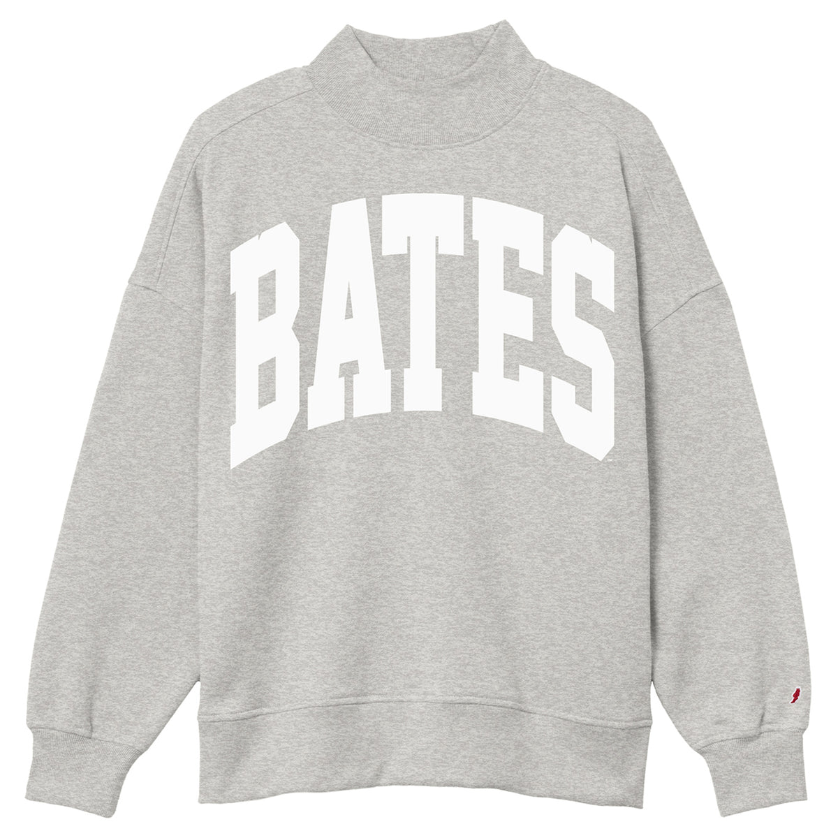 Women's Diana Mock Neck Pullover from League | Steel Grey