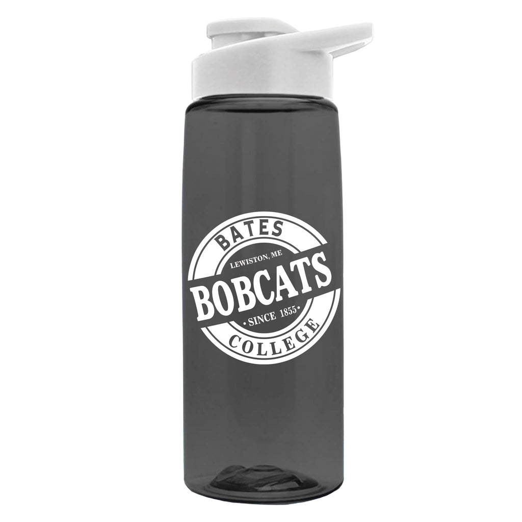 Bottle, Flair Transparent 26oz BATES COLLEGE Water Bottle