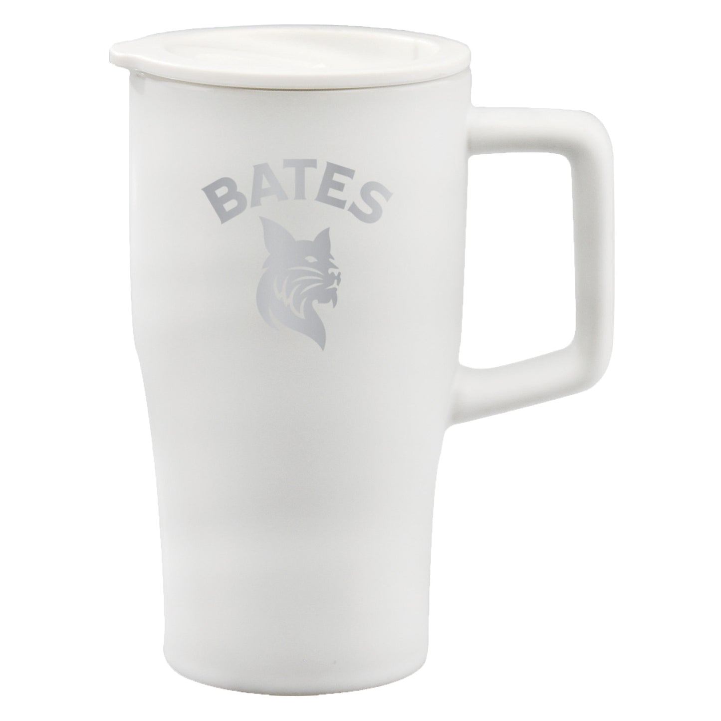 17 oz. Bradley Ceramic Tumbler - White