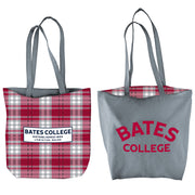 Plaid Reversible Tote