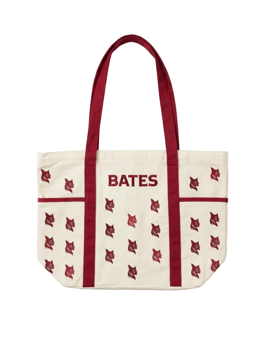 BATES Bobcats Chatham Canvas Tote