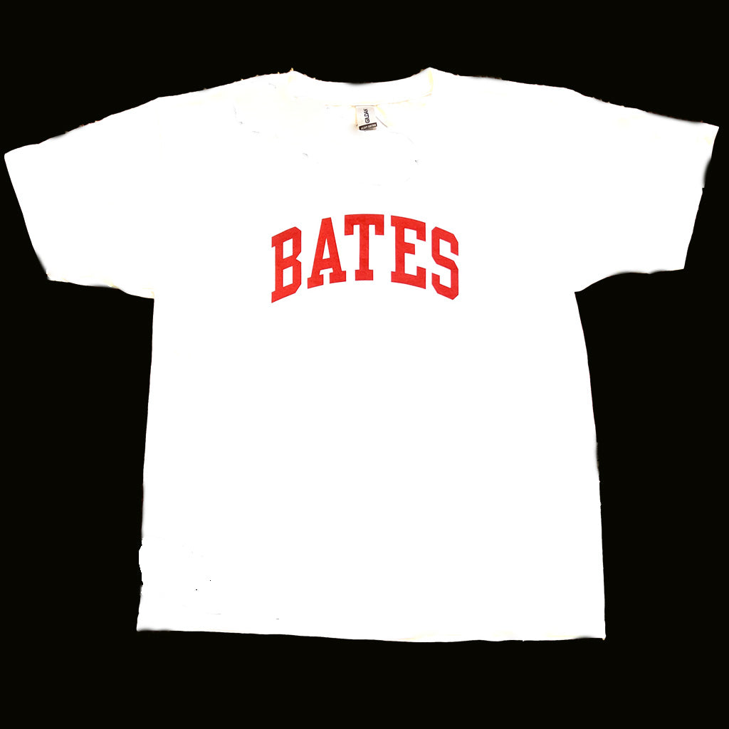 White Youth BATES Tee