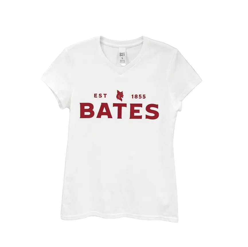 Women's District Threads White Crew Tee