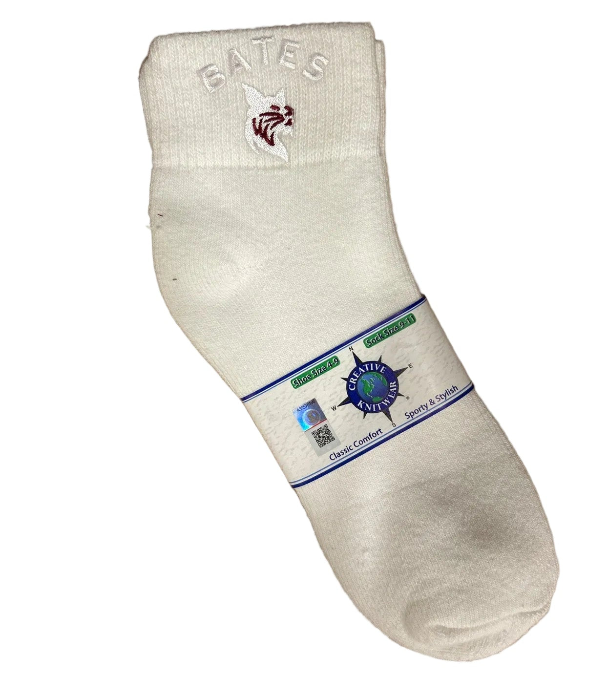 Bobcat Cotton Quarter Socks, 1 Pair