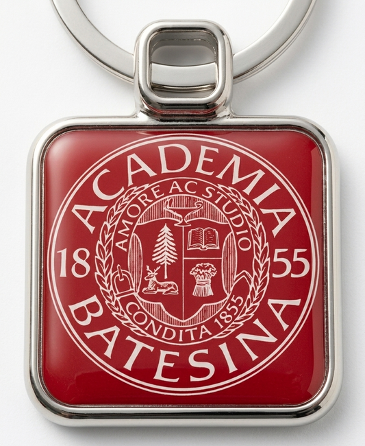 Bates and Academia Seal Double-Sided Key Tag