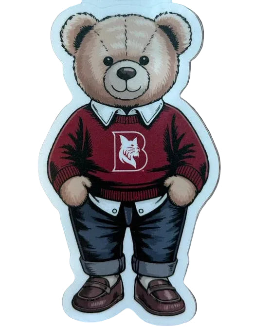 teddy bear decal