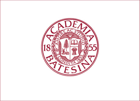 Greeting Cards, Set of 8 Bates Academia Cards