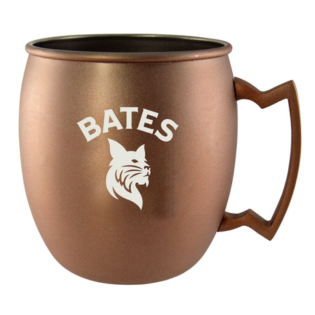 Copper Kettle Mug with Laser Engraved BATES & Bobcat