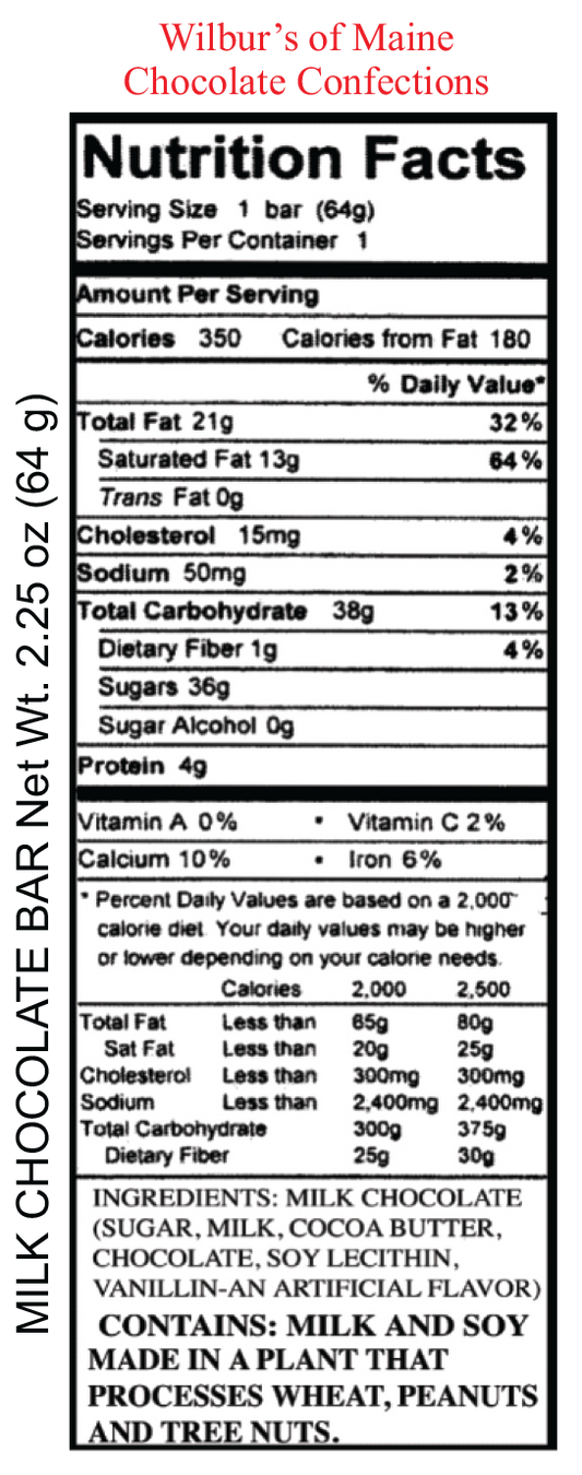 Milk Chocolate Bates Bobcat Bar