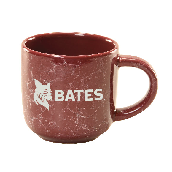 Mug, 17oz with Etched BATES & Bobcat Logo