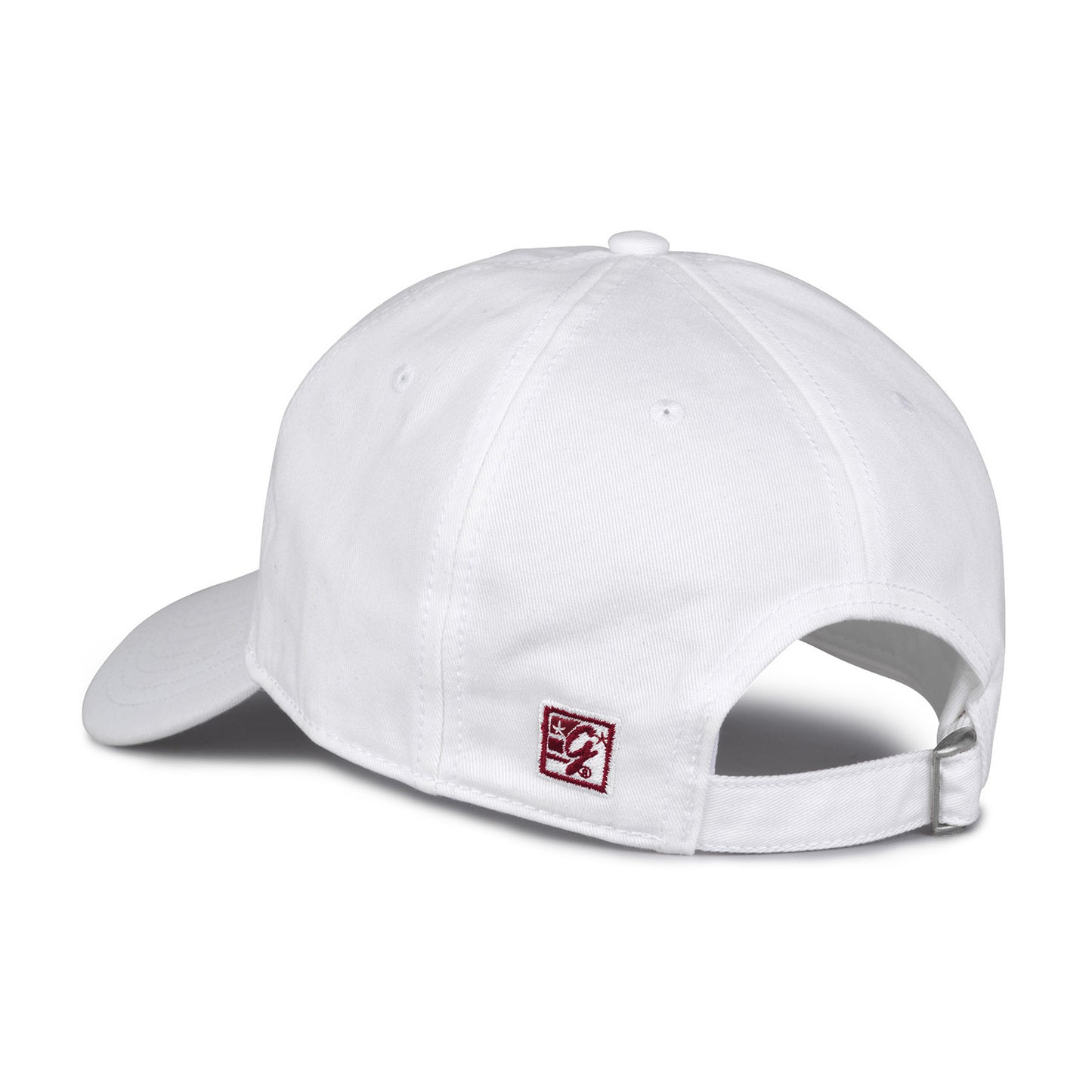Classic White Relaxed Twill Bar Cap