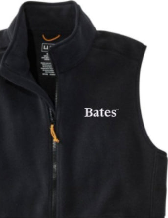 Women's Full Zip Black Mountain Classic Fleece Vest from L.L.Bean