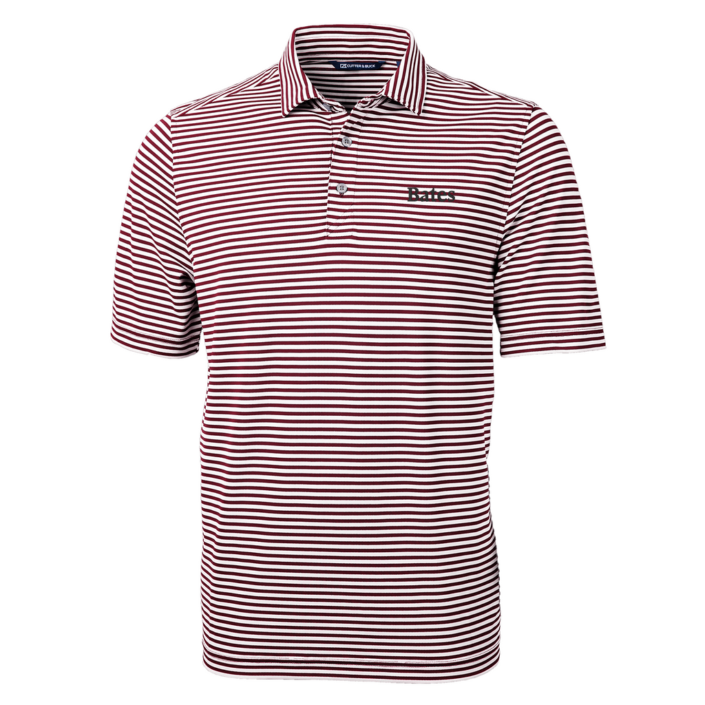 Virtue Eco Pique Stripe Recycled Polo from Cutter & Buck