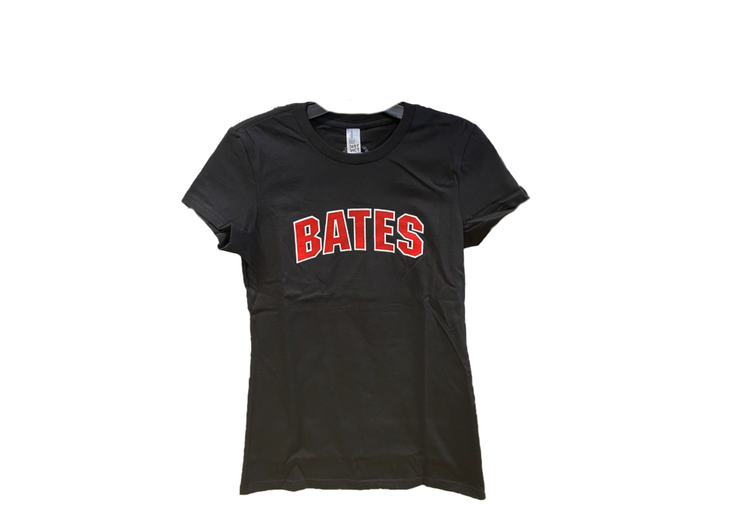 Women's Black BATES Crew Tee