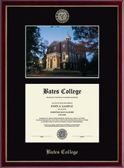 Campus Scene Diploma Frame
