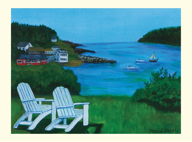 Single Monhegan Island Print