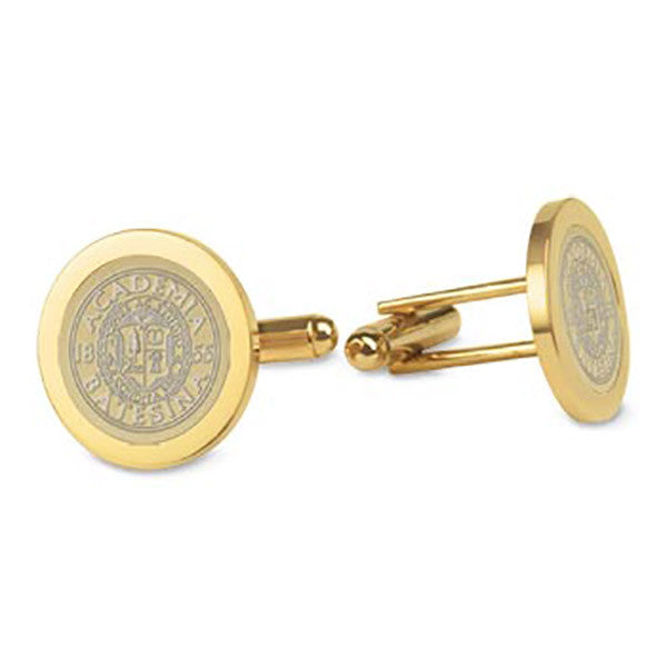 Polished Gold-tone Cufflinks