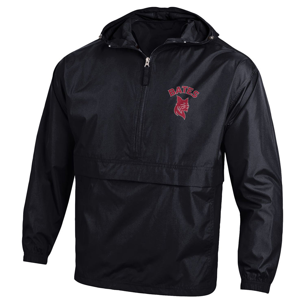 Black 1/2 Zip Packable Jacket from Champion