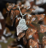 Sterling Silver Maine State Waves 18" necklace from Downeast Jewelers