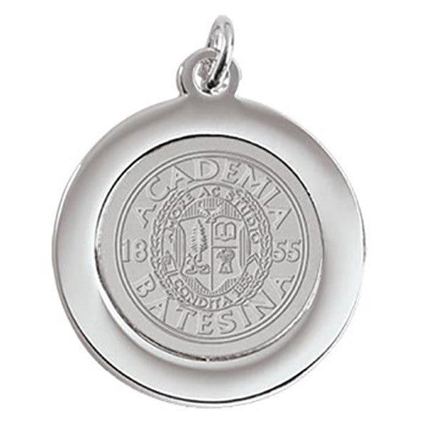 Bates Seal Charm Pendant (Silver / Gold)