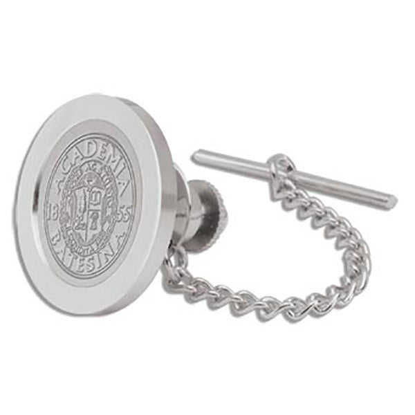 Polished Silver Tie Tack/Lapel Pin